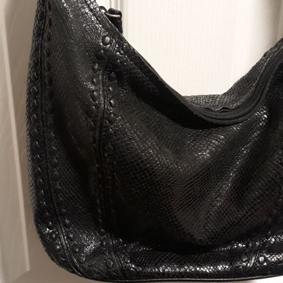 Brighton black leather hobo bag - Picture 2 of 8